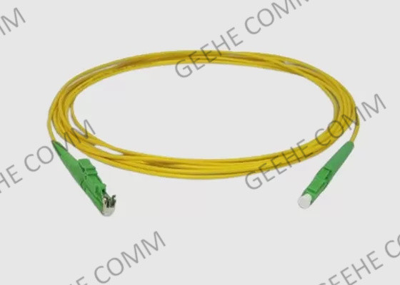 Singlemode 9/125 OS2-het Koorde2000 APC van het Vezel Optische Flard aan LC-APC