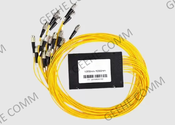 ABS van de Corningsvezel PLC Optische Splitsers FTTH van de Splitsers de Enige Wijze 1×16
