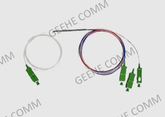 1x3 kies de Vezel Optische Koppeling 1310nm 1550nm van het Wijze Drievoudige Venster uit