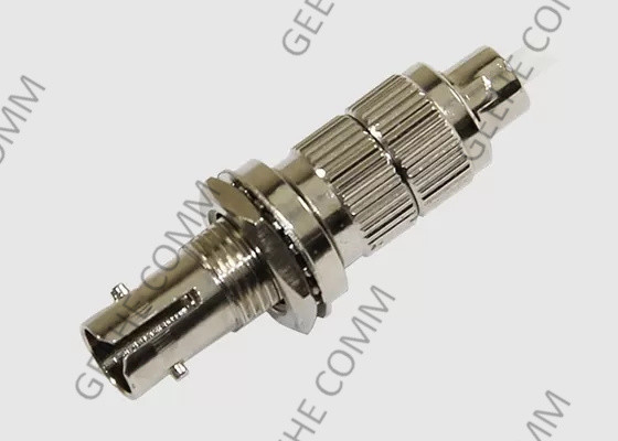 Mannetje aan Vrouwelijke Multimode 62.5/125 ST aan FC-Vezeladapter