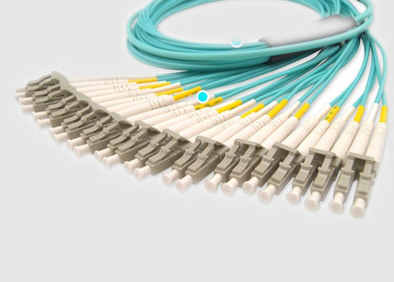 144 de Kabel van de vezelsom3 LC Dulpex 100G MPO Vezel