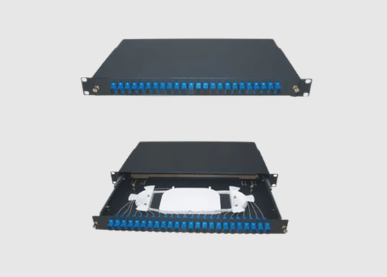 1U het gemakkelijke Glijdende Standaardos2-Comité van het Vezelflard met de Adapters van Sc UPC