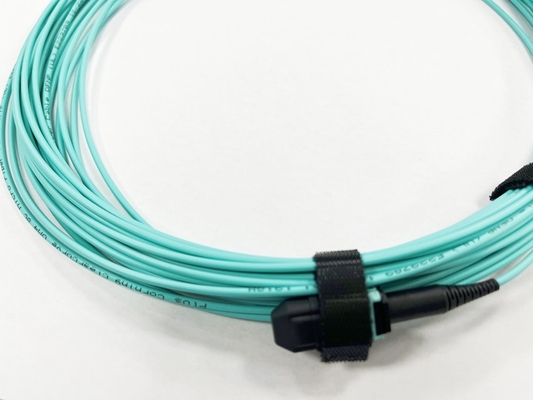8F OM4 2mm OD MPO(F)-MPO(F) type B OFNP laag verlies 13m
