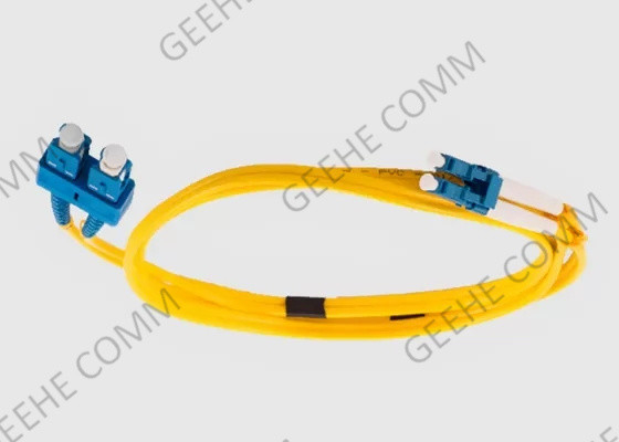 Multimode LC aan van het de Vezelflard van Sc Duplexkoord 30M Lengths