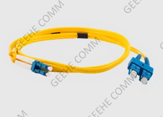 Multimode LC aan van het de Vezelflard van Sc Duplexkoord 30M Lengths