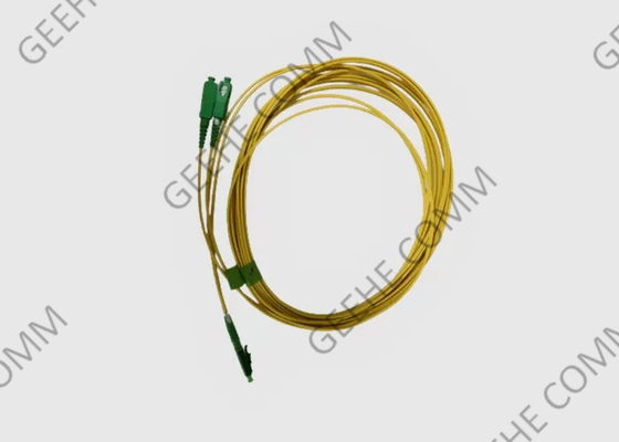 90 Graadlaars het Flardkoord van 9/125 Micron Duplex lc-Sc UPC SM voor CATV