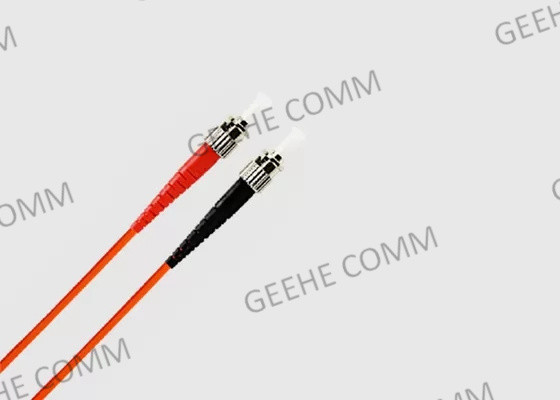 3 meterduplex 62.5/125 ST aan ST Vezel Jumper Cable van OM1
