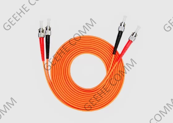 3 meterduplex 62.5/125 ST aan ST Vezel Jumper Cable van OM1