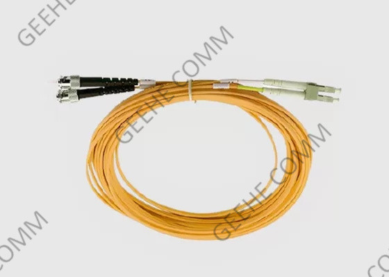 Vezel Jumper Cables 25M Multimode 62.5/125 Duplexst aan LC-het Koord van het Vezelflard