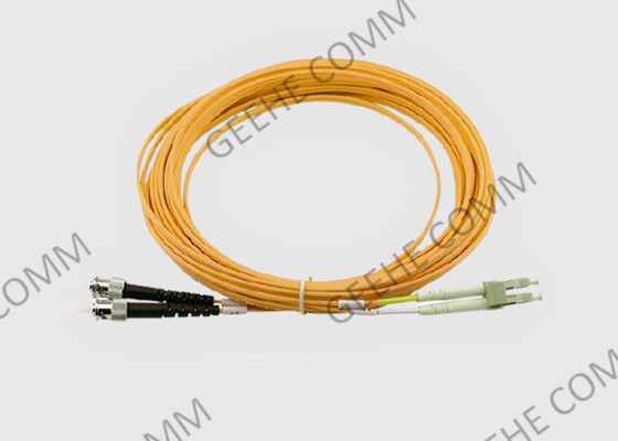 Vezel Jumper Cables 25M Multimode 62.5/125 Duplexst aan LC-het Koord van het Vezelflard
