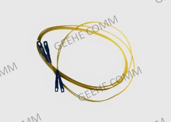 van het Jasje het Duplex 9/125 PC Sc-Sc van 3M Yellow LSZH Koord van het de Vezelflard