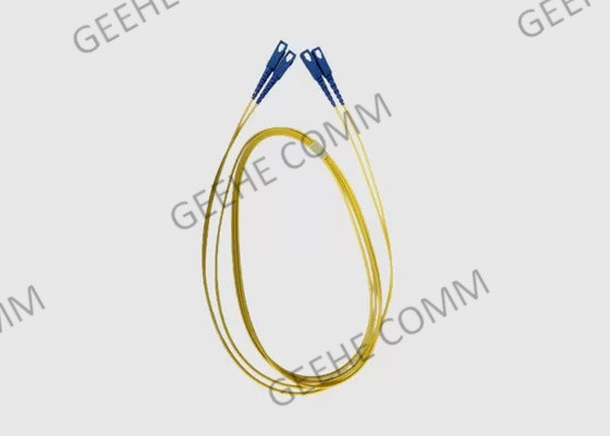 van het Jasje het Duplex 9/125 PC Sc-Sc van 3M Yellow LSZH Koord van het de Vezelflard