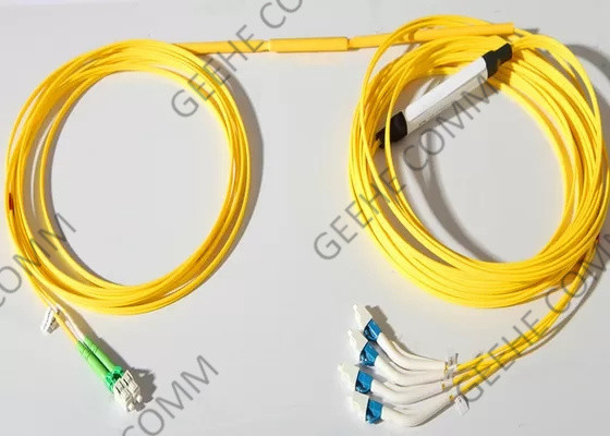 12 koorden 1.8mm Kabel van Multimode Vezel Optische Flard van 10m LC To LC