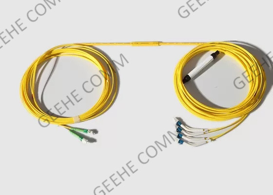 12 koorden 1.8mm Kabel van Multimode Vezel Optische Flard van 10m LC To LC