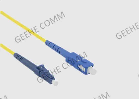 Enige Wijze LC aan Sc 2.0mm Koord van het Vezel het Optische Flard
