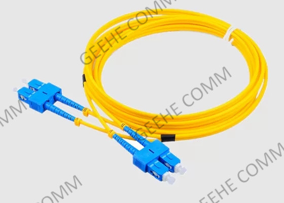 Sc-APC 3.0mm 10m Duplex Fiber Optic Flardkoord
