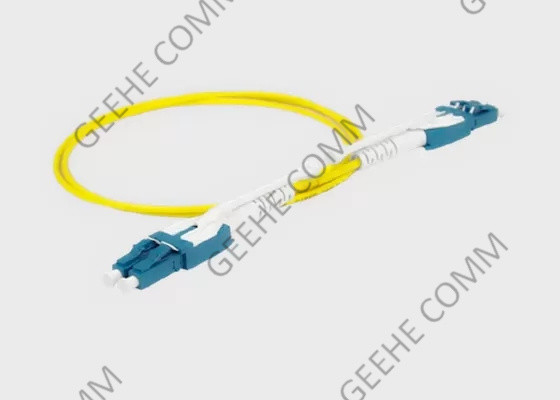 Duplex het Flardkabel LC/LC van SMF G.657A1 10m Uniboot Fiber Optic