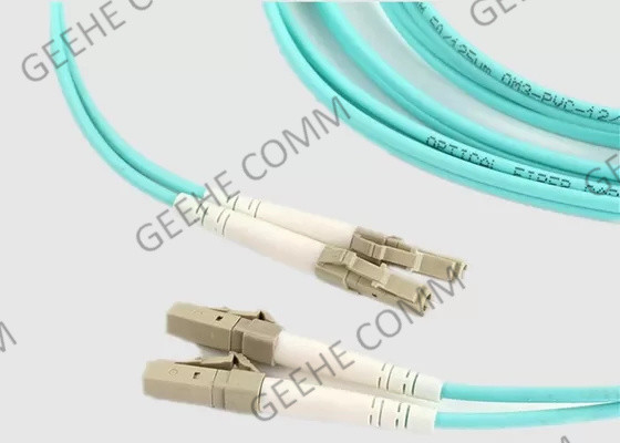 3M-kabel van de de wijzevezel van pvc Aqua Jacket Duplex OS2 LC aan LC de enige