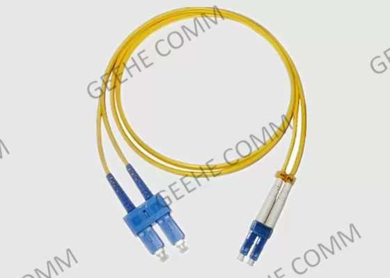 Van de de Wijzevezel van Sc van Zipcordstootbord Duplex 1M LC To Enige het Flardkabel