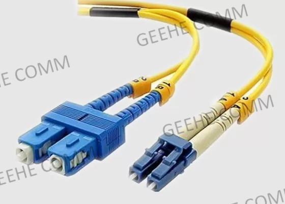 Van de de Wijzevezel van Sc van Zipcordstootbord Duplex 1M LC To Enige het Flardkabel