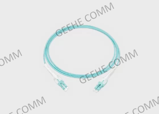 Kabel van het de Vezelflard van het trekkrachtlusje 10Gb 40Gb OM3 LC aan LC de Duplex