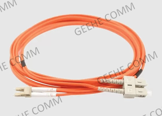 Multiwijze Duplexofnr 5M LC-Koord van het de Vezel het Optische Flard van Sc