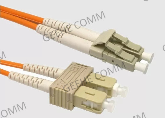 Multiwijze Duplexofnr 5M LC-Koord van het de Vezel het Optische Flard van Sc