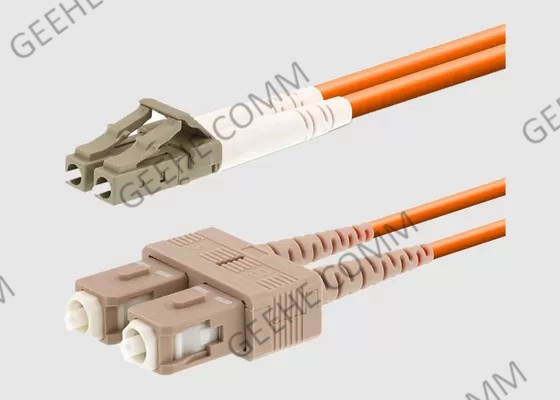 Multiwijze Duplexofnr 5M LC-Koord van het de Vezel het Optische Flard van Sc