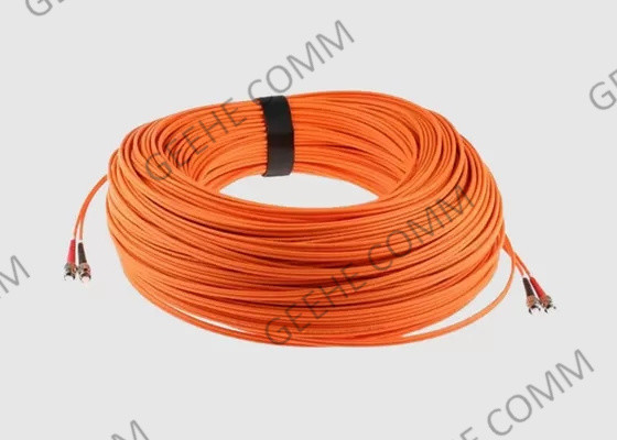 Om2 2.0mm Od Simplexst Apc – St Apc Singlemode Koord 10m van het Vezel Optische Flard