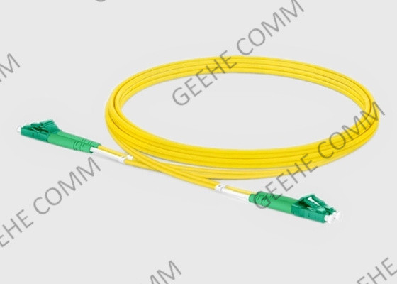 LC APC aan LC-APC Duplexos2 Enige van het de Vezel Optische Flard van Wijzepvc Kabel 5M 2.0mm
