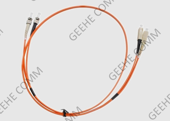 Sc aan ST Duplex Multi van het de Vezel Optische Flard van Wijzeom1 pvc Kabel 2.0mm