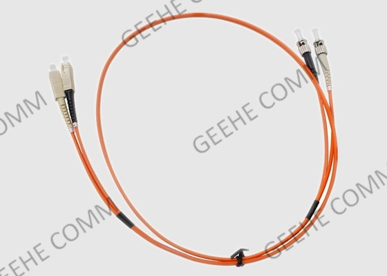 Sc aan ST Duplex Multi van het de Vezel Optische Flard van Wijzeom1 pvc Kabel 2.0mm
