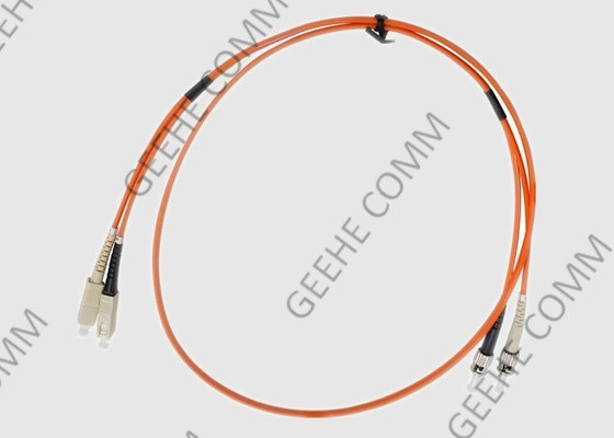 Sc aan ST Duplex Multi van het de Vezel Optische Flard van Wijzeom1 pvc Kabel 2.0mm