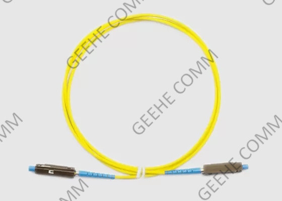 Het gele 2.0mm MU Koord van het Schakelaar Multimode Duplexflard