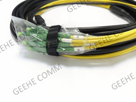 4 kabels van de vezel singlemode doorbraak, 12m