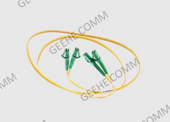 Multimode pvc van lc-LC G657A (OFNR) Duplex 100M Fiber Patch Cord