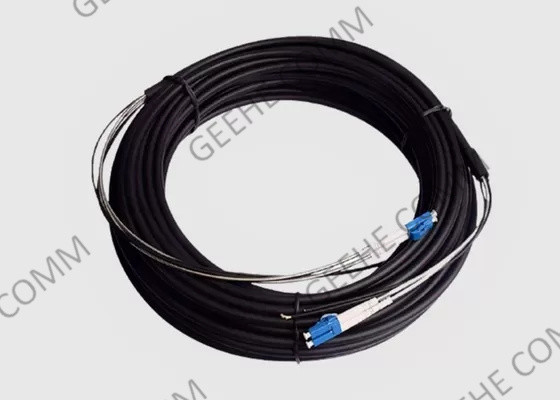30M Outdoor Armored Fiber de Optische Schakelaar van Jumper With Duplex LC van het Flardkoord