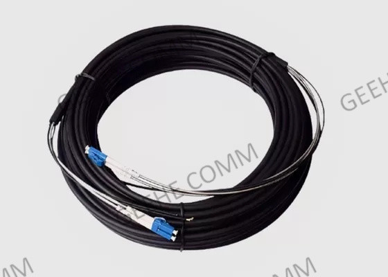 30M Outdoor Armored Fiber de Optische Schakelaar van Jumper With Duplex LC van het Flardkoord