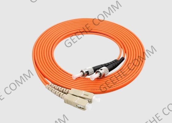 Duplex de Kabelsinaasappel 50/125 OM2 3.0mm van Multimode Vezelflard van 3M ST/SC