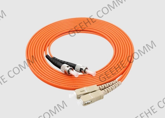 Duplex de Kabelsinaasappel 50/125 OM2 3.0mm van Multimode Vezelflard van 3M ST/SC