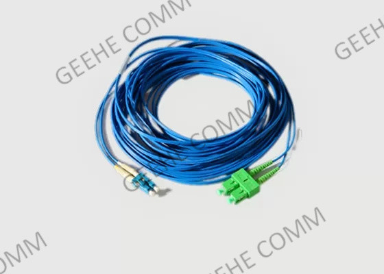 4 meter Duplexlc aan Multimode Vezel Jumper For Fiber Networks van Sc