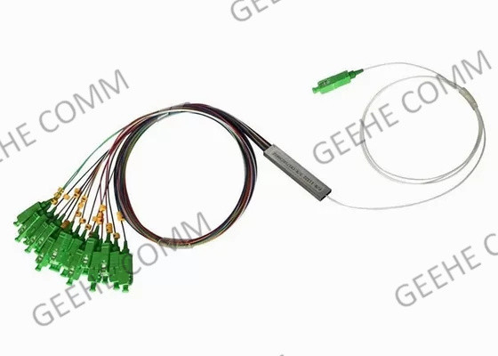 APC Blockless 1x16 van Sc van Mini Module 250um Optische Splitser
