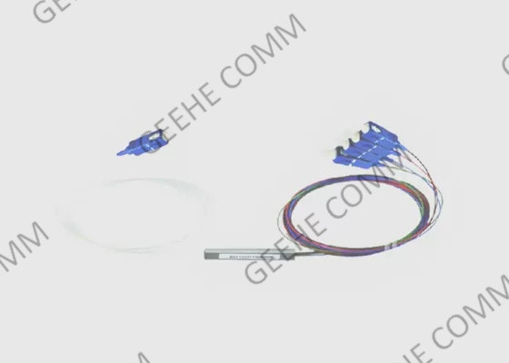 1x4 Mini Module 900μm Singlemode de Vezel Optische Y Splitser van SC/UPC LZSH