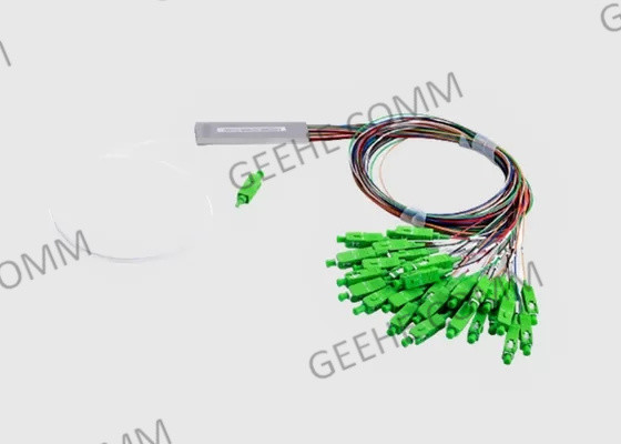 1x 26 Singlemode PLC de Buissc/apc Schakelaars van de Vezelsplitser 60/40 Spleet