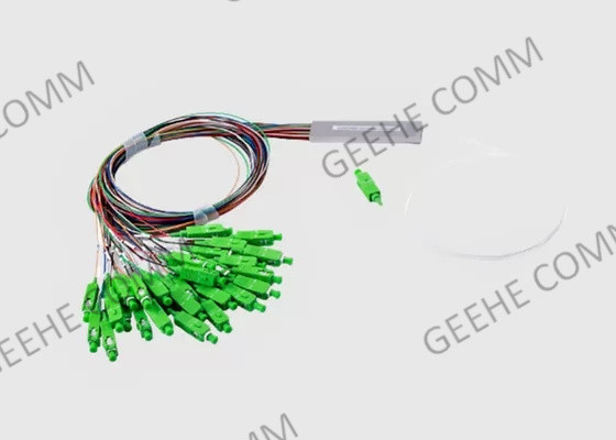 1x 26 Singlemode PLC de Buissc/apc Schakelaars van de Vezelsplitser 60/40 Spleet
