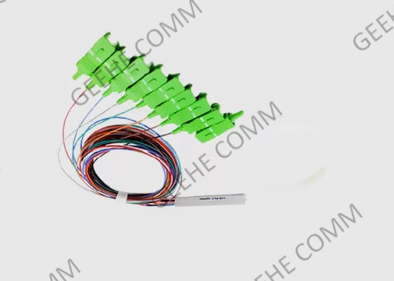 Enige de Buis1x8 SC/APC Mini Fiber Optic PLC van het Wijzestaal Splitser 0.9mm