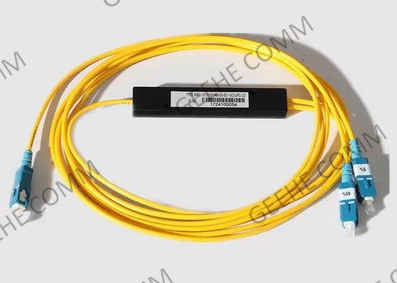 Openlucht blockless 1.5M SC/APC Splitser 2 van de Vezel Optische Kabel in uit
