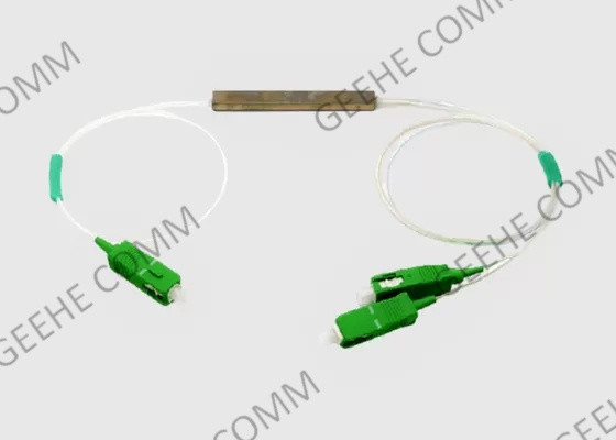APC 0.9mm van Sc van 5G 1×2 FTTH Optische Splitser met uit 2 in 1