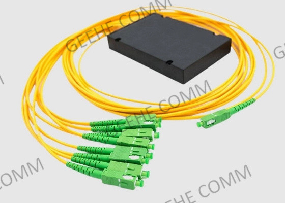 Datacentreabs APC van de Vezelsc van Dooscorning Splitser 1 van de Vezel Optische Kabel in 8 uit