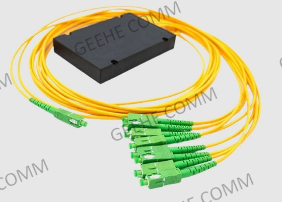 Datacentreabs APC van de Vezelsc van Dooscorning Splitser 1 van de Vezel Optische Kabel in 8 uit